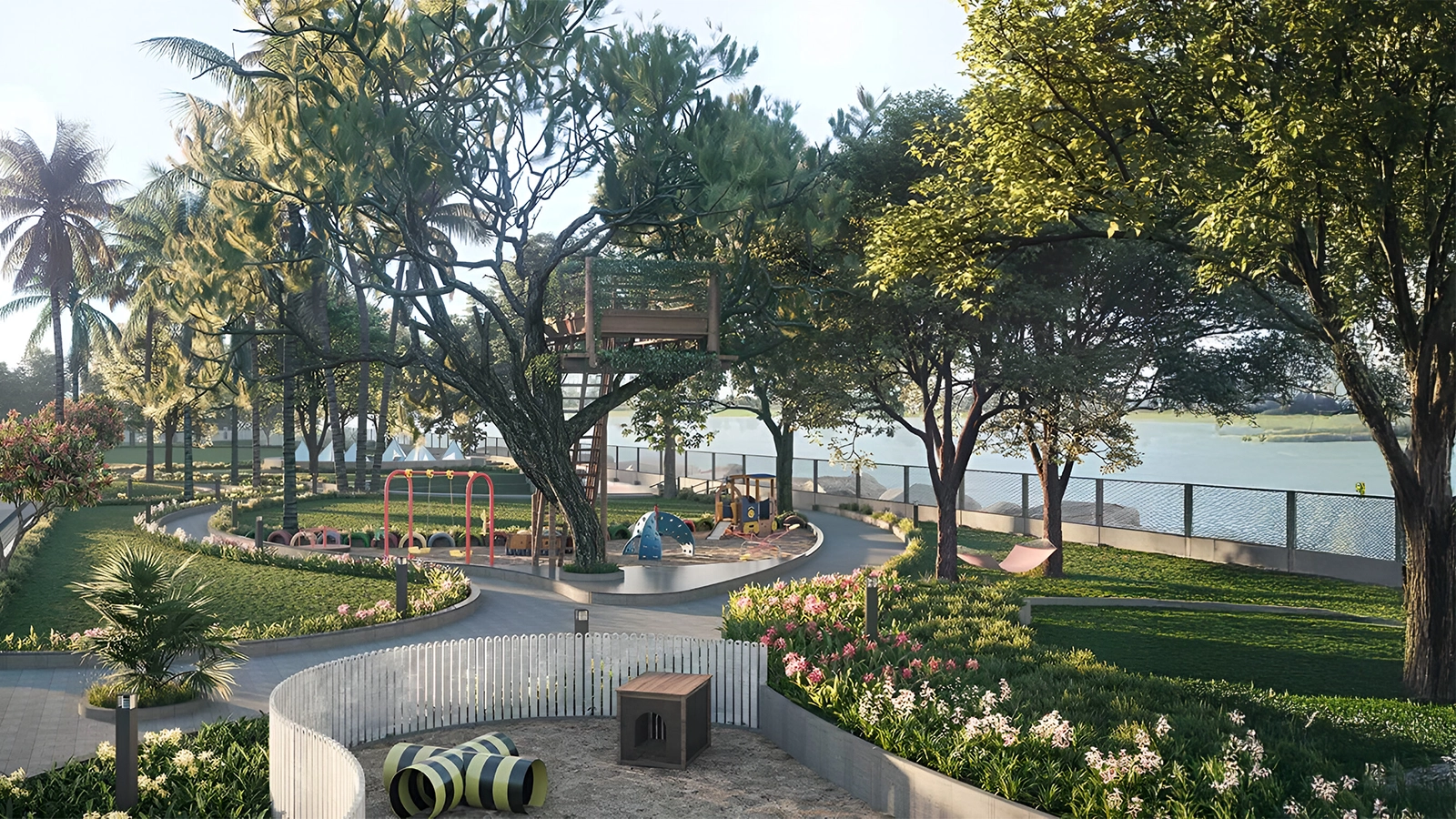 Century Season Plots In Devanhalli Bangalore kids play area